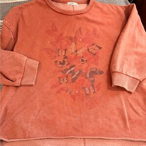 NWT Arizona Jeans Butterfly Sweatshirt Size XXL
